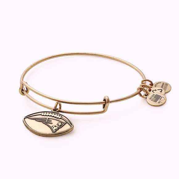 Alex and Ani NFL New England Patriots Charm Bracelet, Gold – NWT - Picture 7 of 13